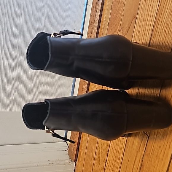 Aldo Zip up booties with stacked heel 8.5 - Picture 5 of 7